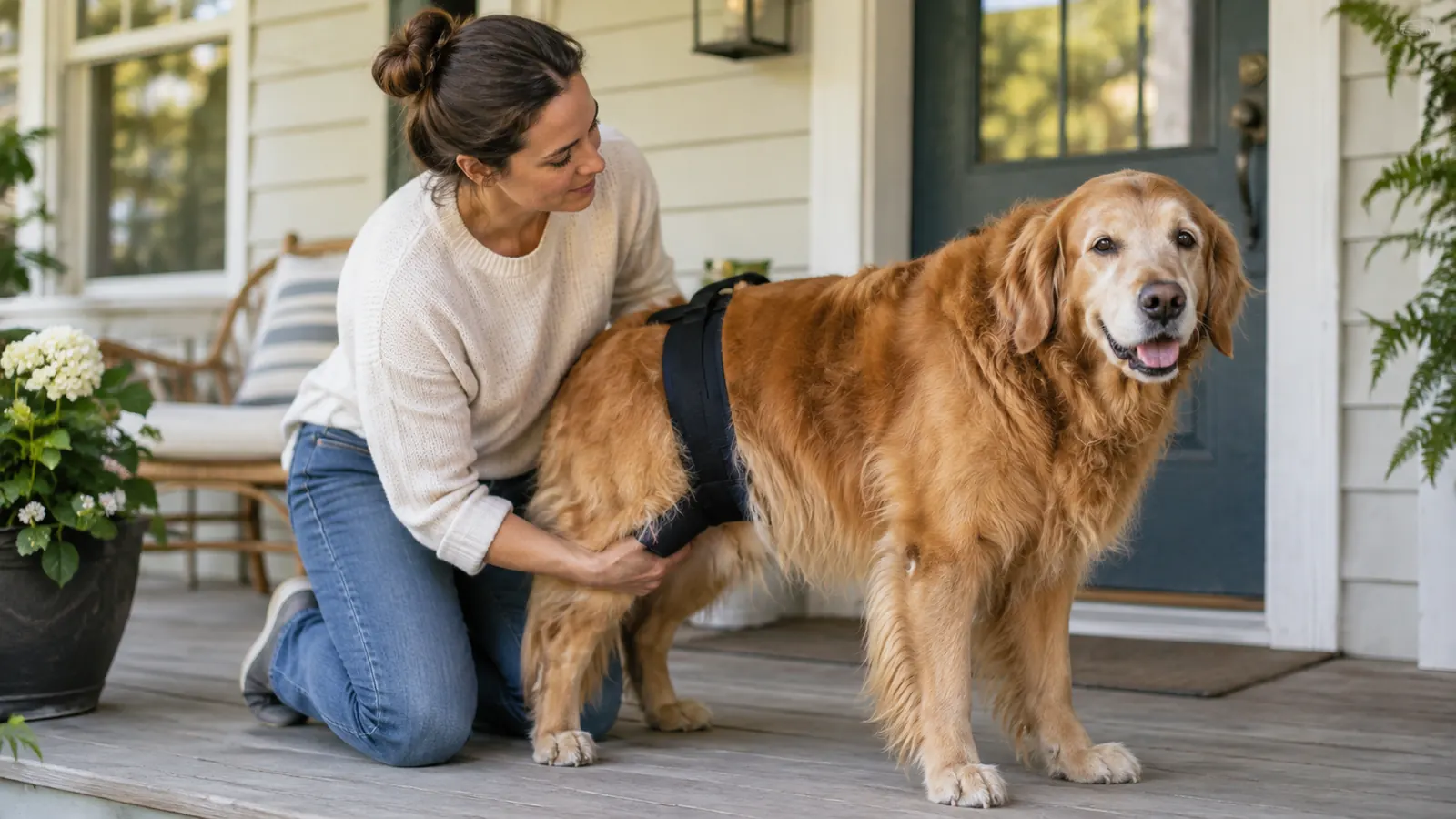 10 Reasons a Dog Lift Harness Helps Senior Dogs