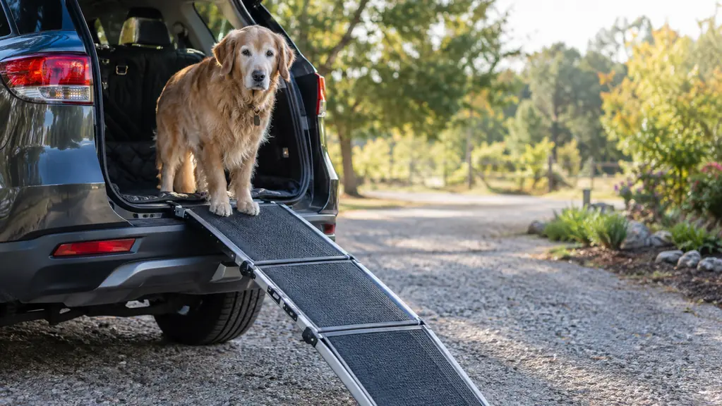 10 Reasons a Dog Ramp Protects a Senior Dog's Joints