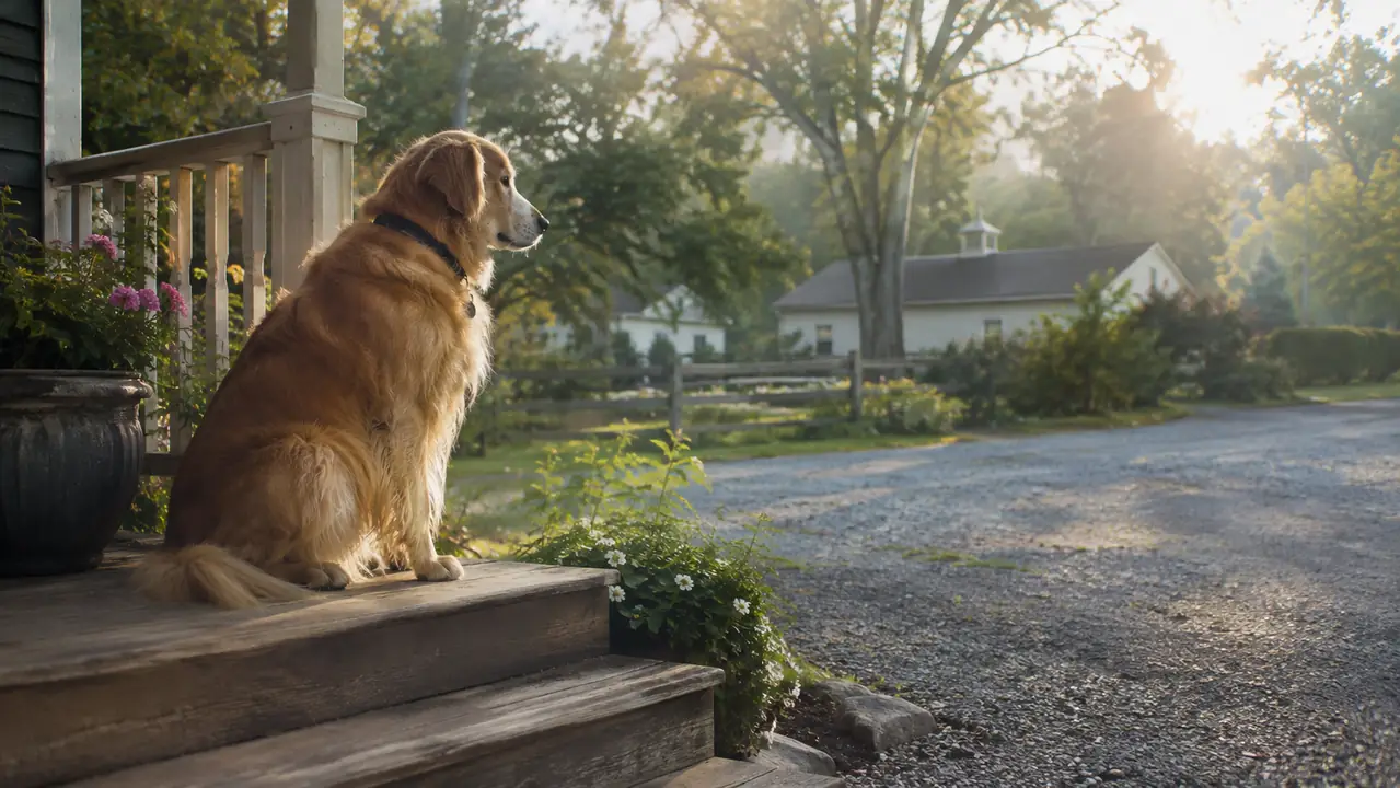 The Morning Murphy Stopped Hesitating on the Porch Steps