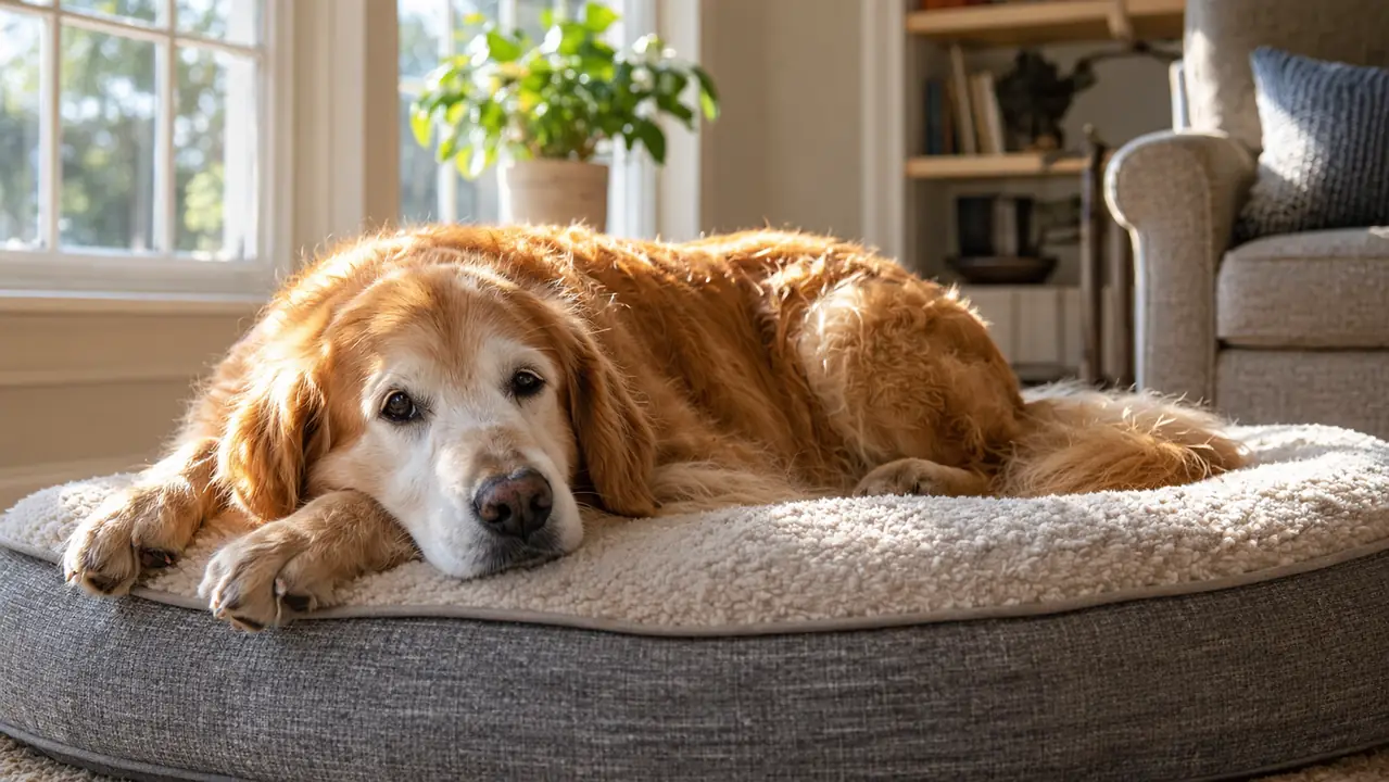 How to Choose an Orthopedic Bed for a Large Senior Dog