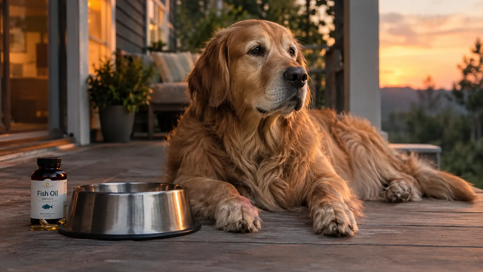 What a Bottle of Fish Oil Changed in Murphy's Evening Routine