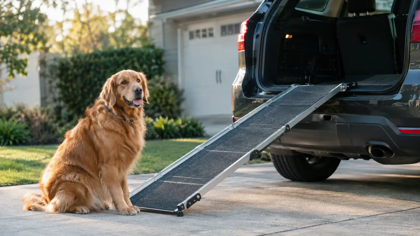 PetSafe Happy Ride vs Gen7Pets Dog Ramp: Which One Fits a Big Dog?